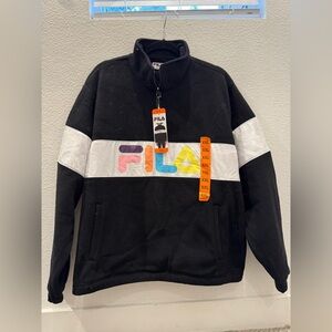 NWT - Fila Women's 1/4 Zip super soft Pullover Sweatshirt